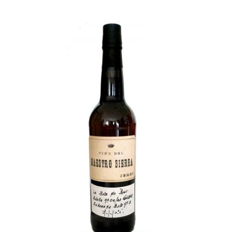 MAESTRO-SIERRA-Fino-de-Bota-DO-Jerez-Xérès-Sherry-sembra-vinos Maestro Sierra Fino de Bota