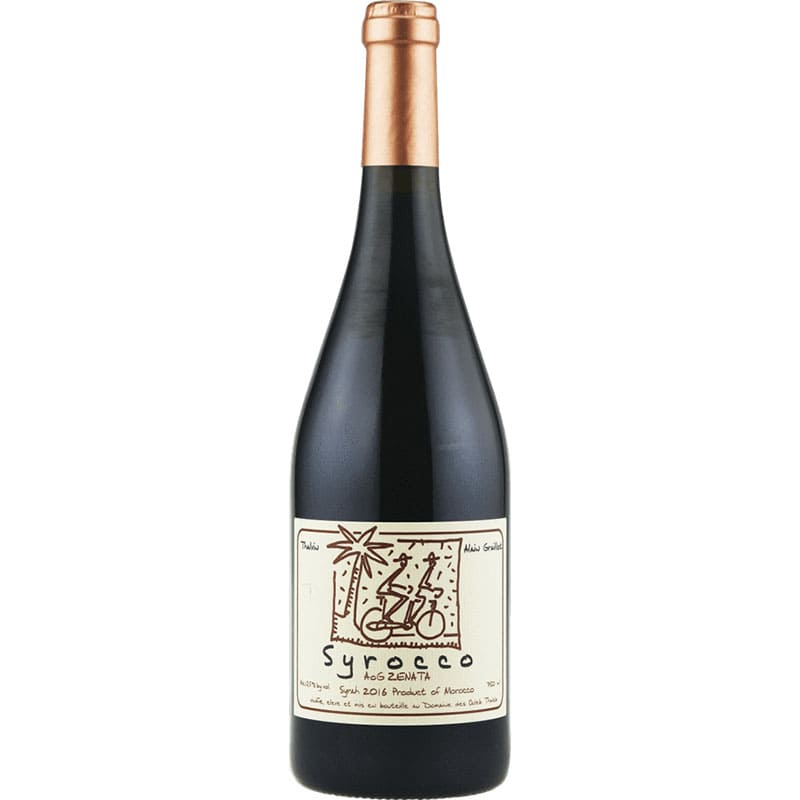 SYROCOO-SYRAH-DE-MARRUECOS-ALIN-GRAILLOT-sembra-vinos Alain Graillot Syrocco 2016