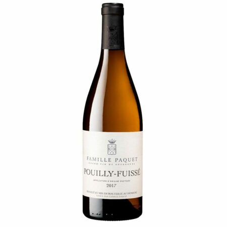 Famille Paquet Pouilly Fuissé 2017