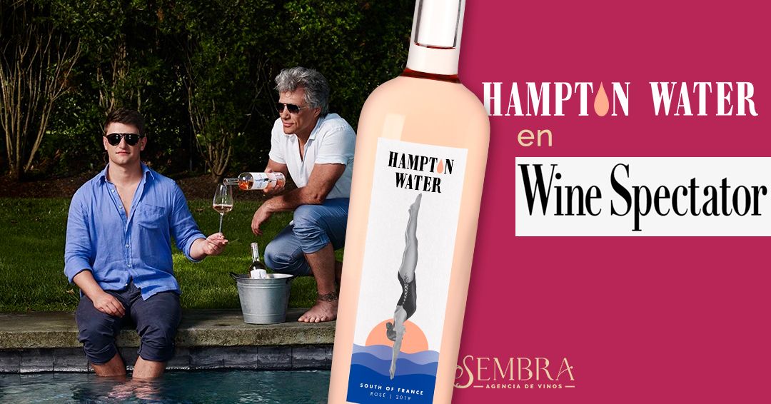 Hampton Water en Wine Spectator