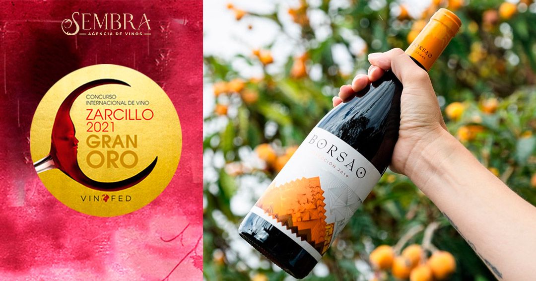 Premiación a Borsao Tinto Selección en Zarcillos 2021